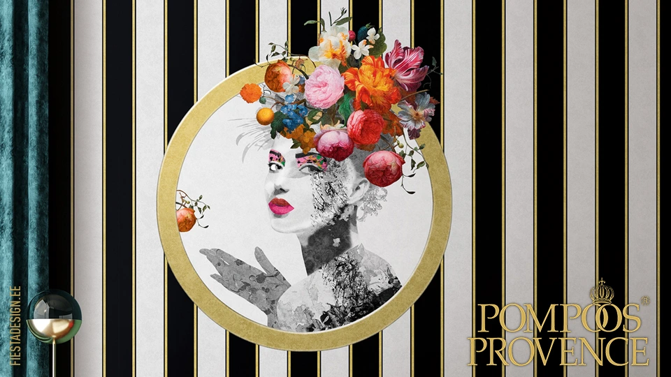 Tapeet Glööckler Pompöös Provence (Marburg Wallcoverings)