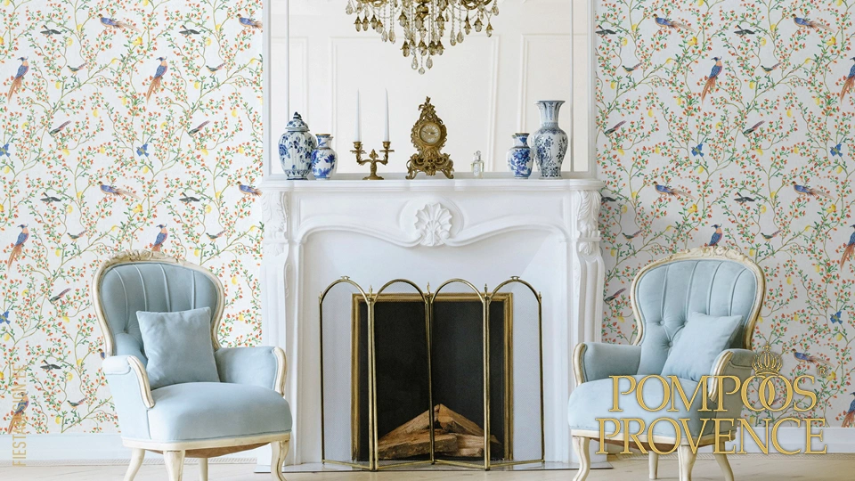 Tapeet Glööckler Pompöös Provence (Marburg Wallcoverings)