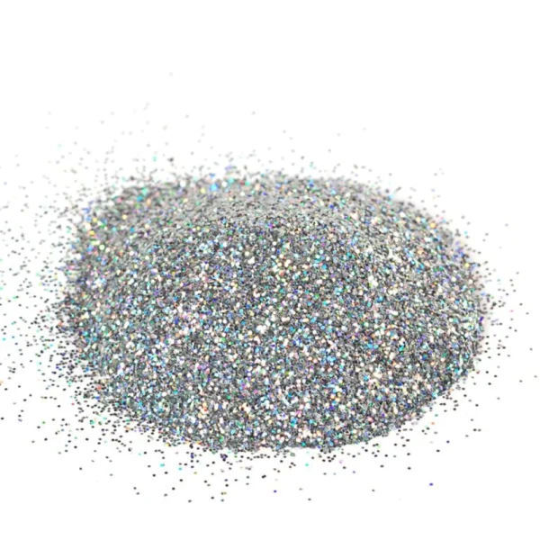 Glitter silver dots