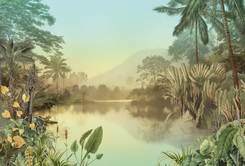 Fototapeet Lac Tropical, Komar HX8-049