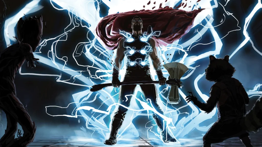 Фотообои Thor God of Thunder, Komar IADX10-075