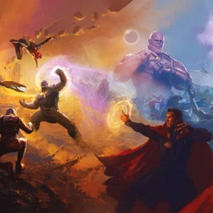 Fototapeet Avengers Epic Battles Two Worlds, Komar IADX10-076
