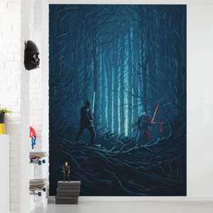 Fototapeet Star Wars Wood Fight, Komar IADX4-003