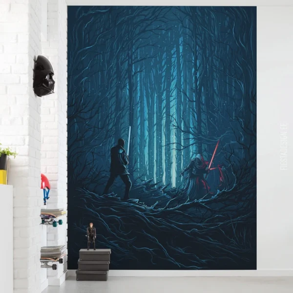 Fototapeet Star Wars Wood Fight, Komar IADX4-003