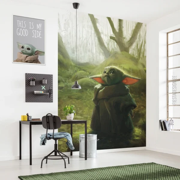 Fototapeet Mandalorian Grogu Acrylic, Komar IADX4-018