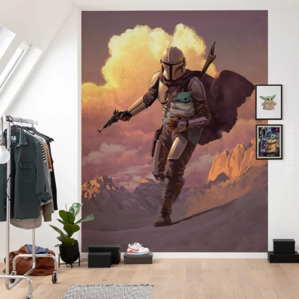 Fototapeet Mandalorian Escape, Komar IADX4-020