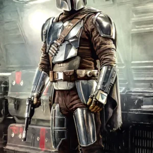 Фотообои Mandalorian Fight Posture, Komar IADX4-023
