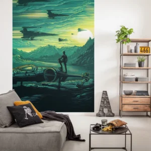 Fototapeet Star Wars X-Wing Assault Takodana, Komar IADX4-028