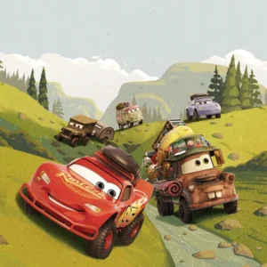Fototapeet Cars Camping, Komar IADX4-034