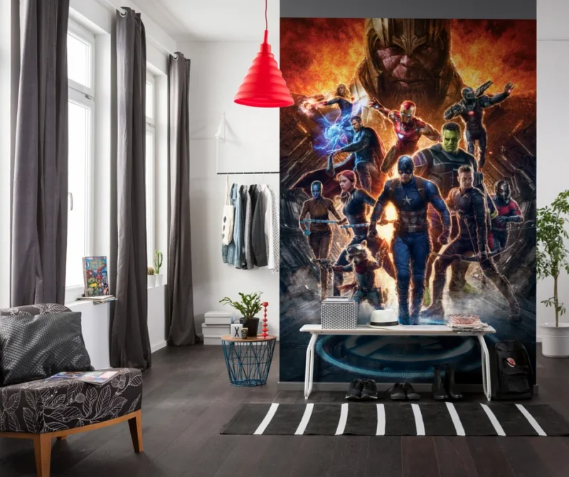 Фотообои Avengers vs Thanos, Komar IADX4-073