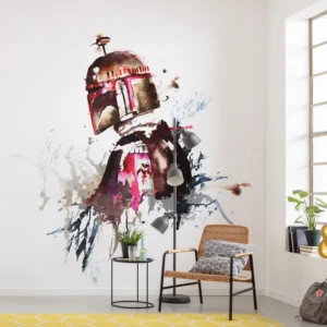 Fototapeet Star Wars Watercolor Boba Fett, Komar IADX5-021