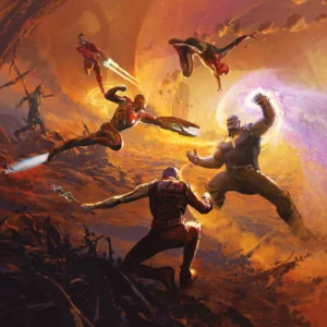Fototapeet Avengers Epic Battle Titan, Komar IADX5-084