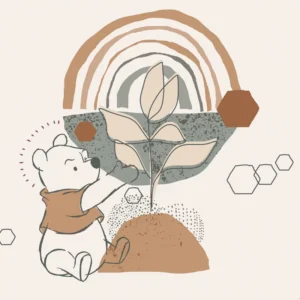 Fototapeet Winnie the Pooh Grow, Komar IADX6-048