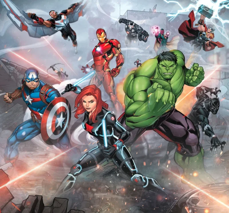 Fototapeet Avengers Street Revenge, Komar IADX6-074