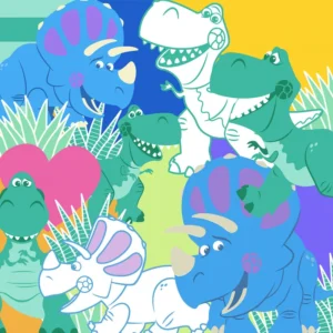 Fototapeet Toy Story Rex and Trixie, Komar IADX6-087