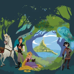 Fototapeet Tangled, Komar IADX7-001