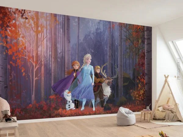 Fototapeet Frozen Autumn Glade, Komar IADX8-005