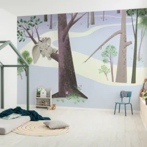 Fototapeet Dumbo Sleep on Tree, Komar IADX8-044