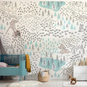 Fototapeet Bambi Woodland, Komar IADX8-057
