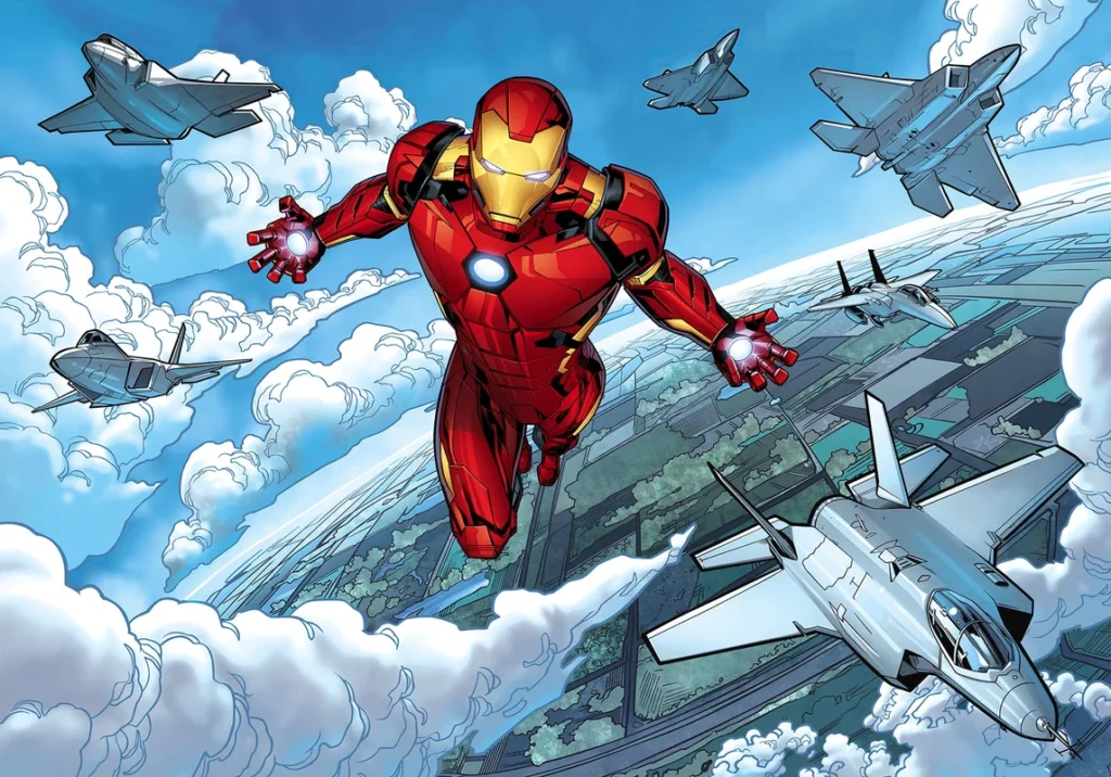 Fototapeet Iron Man Flight, Komar IADX8-062