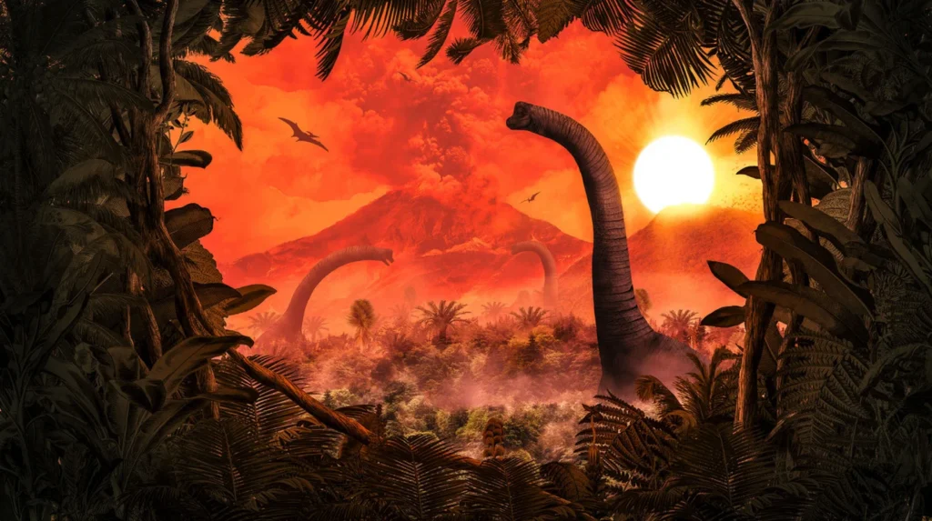 Фотообои Brachiosaurus Panorama, Komar IAX10-0021