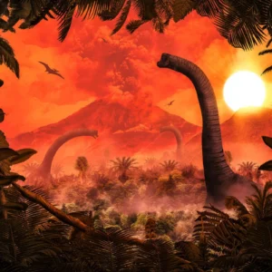 Фотообои Brachiosaurus Panorama, Komar IAX10-0021