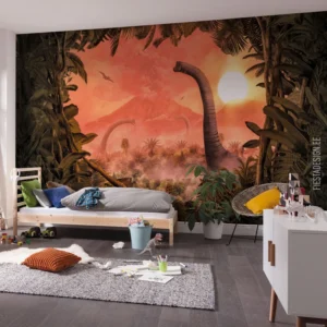 Фотообои Brachiosaurus Panorama, Komar IAX10-0021