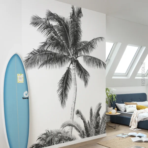 Fototapeet Retro Palm, Komar IAX4-0011