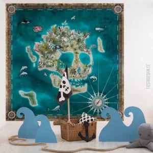 Fototapeet Skull Island, Komar IAX5-0024