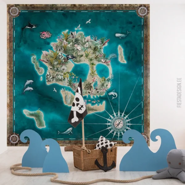 Fototapeet Skull Island, Komar IAX5-0024
