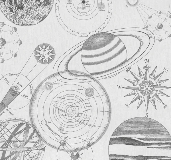 Fototapeet Komar IAX6-0017 - Cosmos Sketch