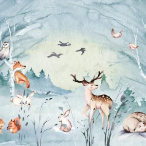 Fototapeet Animal Sleepover, Komar IAX7-0038