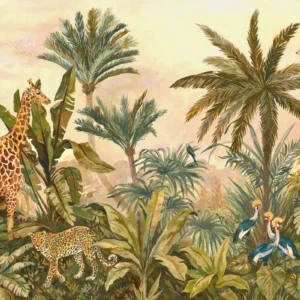 Fototapeet Tropical Vintage Garden, Komar IAX8-0005