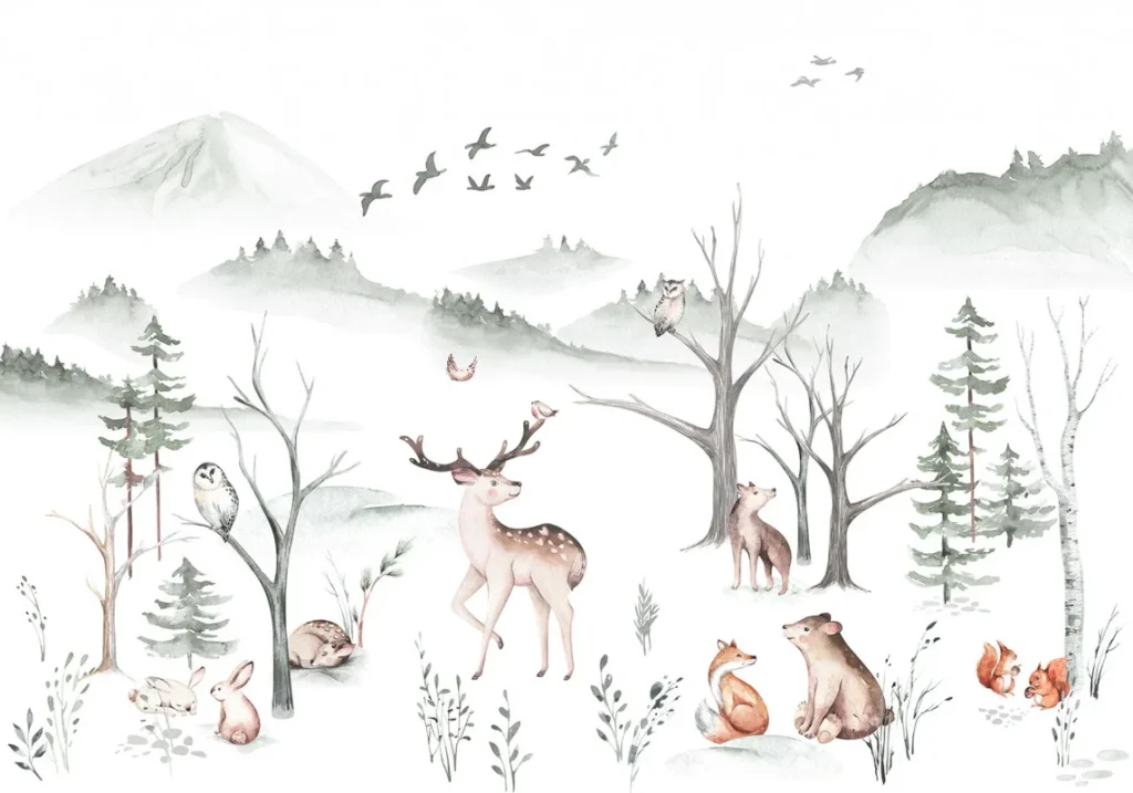 Fototapeet Cozy Woods, Komar IAX8-0034