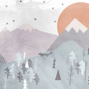 Fototapeet Fox Journey, Komar IAX8-0048