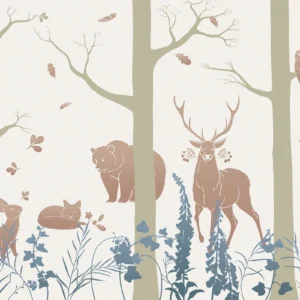 Fototapeet Forest Animals, Komar INX8-065