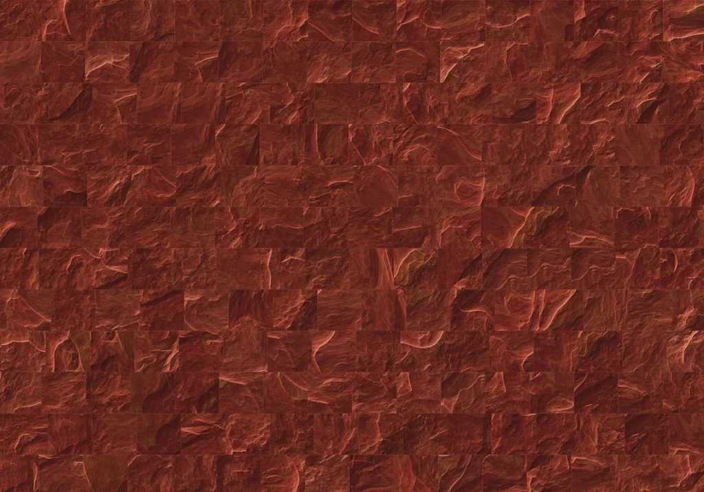 Фотообои Red Slate Tiles, Komar INX8-078