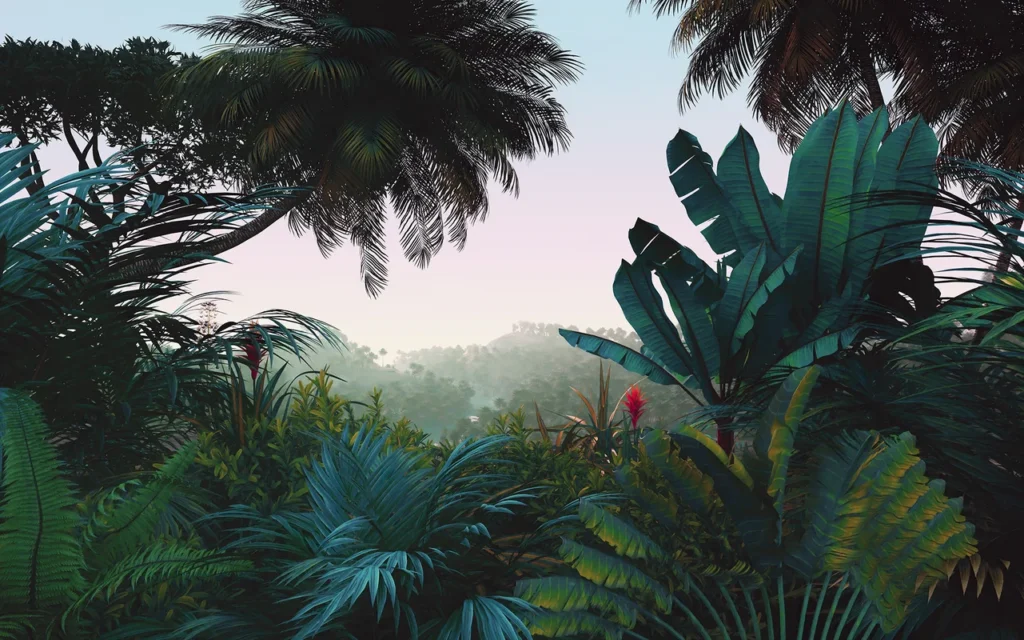 Fototapeet Jungle Morning, Komar LJX8-060