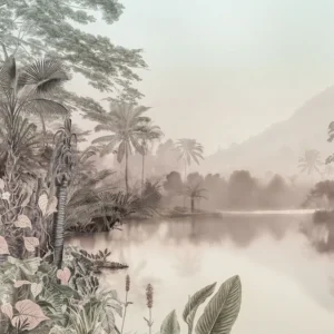 Fototapeet Lac des Palmiers, Komar X4-1022