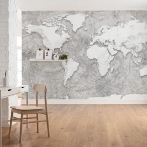 Fototapeet World Relief, Komar X7-1007