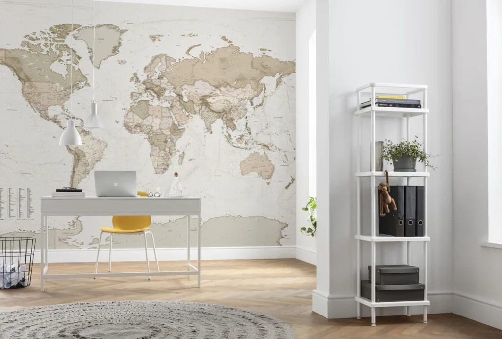 Fototapeet Earth Map, Komar X7-1015