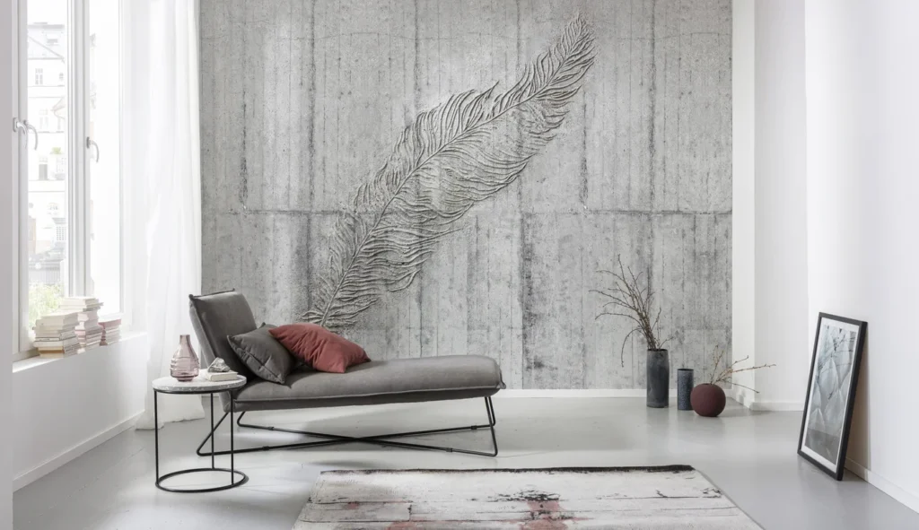 Фотообои Concrete Feather, Komar X7-1023