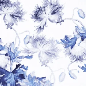 Fototapeet Blue Silhouettes, Komar X7-1093