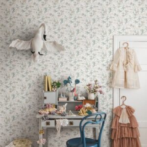 Tapeet Sandberg 832-01 Emilie spring green