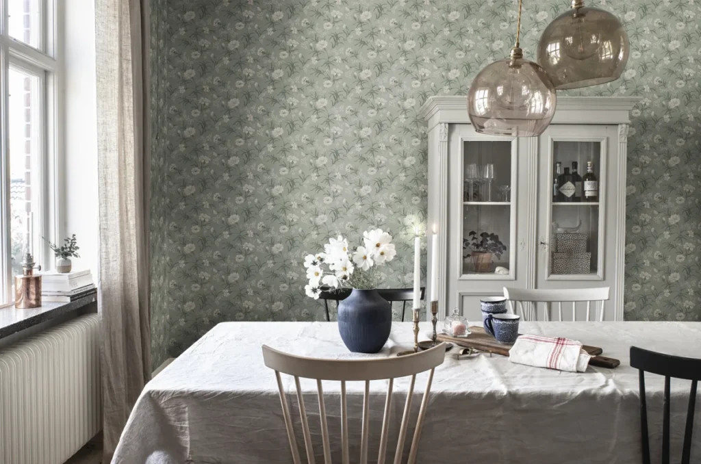 Обои Sandberg 832-38 Emilie Garden Green