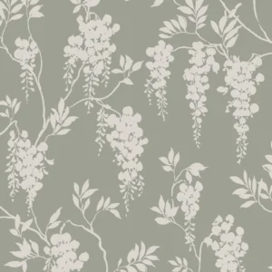 Tapeet Sandberg 833-28 Hedvig garden green