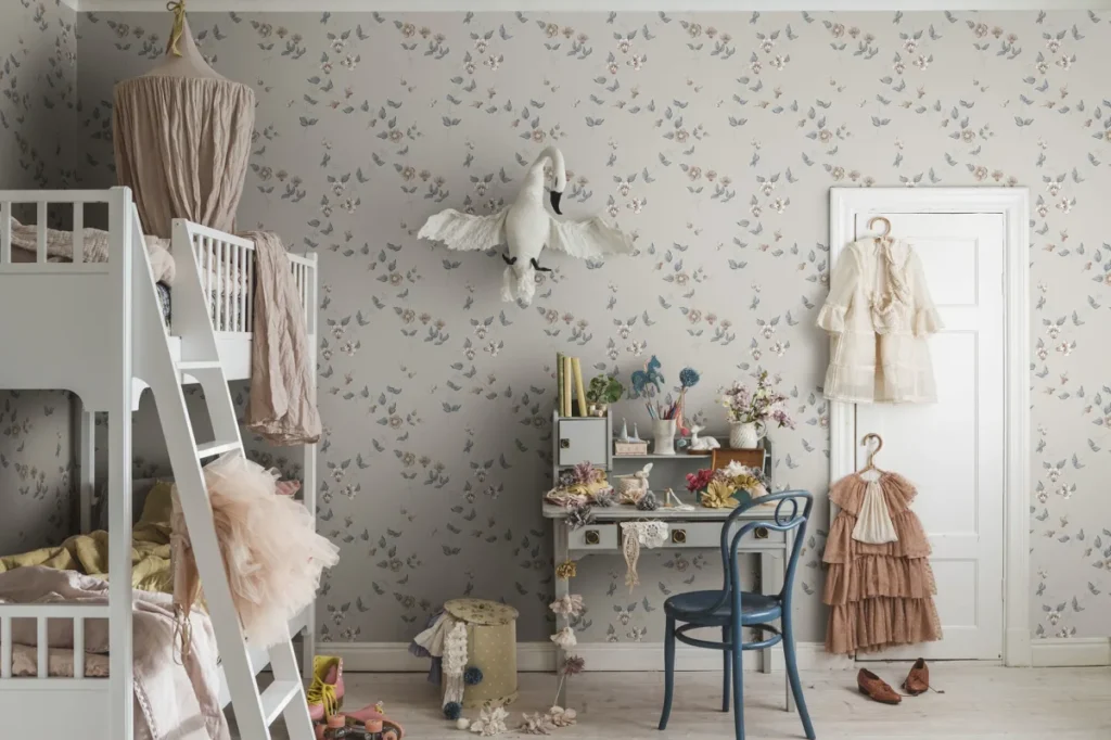 Tapeet Sandberg 834-36 Maria indigo blue