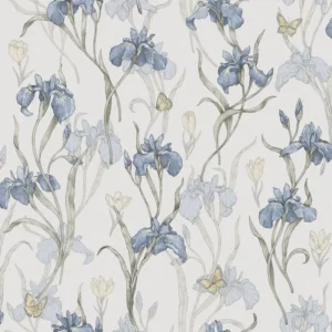 Tapeet Sandberg S10134 Iris sky blue