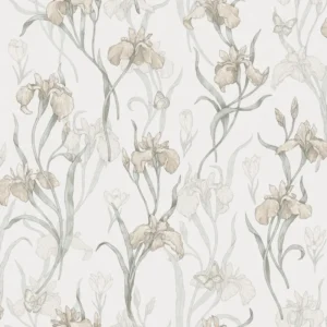 Обои Sandberg S10135 Iris powder pink