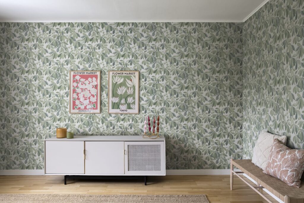 Tapeet Sandberg S10144 Kersti spring green